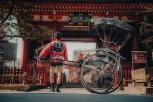 Tokio: Asakusa-Tour mit der Rikscha