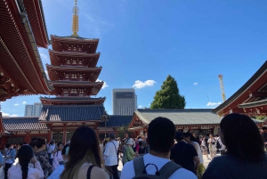 Tokyo : Tempio di Asakusa Sensoji: tour guidato di 1,5 ore