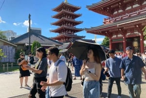 Tokyo : Tempio di Asakusa Sensoji: tour guidato di 1,5 ore