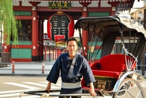 Tokyo: Asakusa Sightseeing Tour by Rickshaw