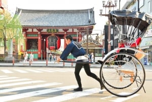 Tokyo: Asakusa Sightseeing Tour by Rickshaw