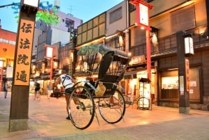 Tokyo: Asakusa Sightseeing Tour by Rickshaw