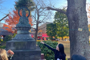 Tokyo : visite à pied du temple et du sanctuaire d'Asakusa avec un guide de la région