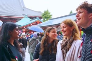 Tokyo : visite à pied du temple et du sanctuaire d'Asakusa avec un guide de la région