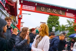 Tokyo : visite à pied du temple et du sanctuaire d'Asakusa avec un guide de la région
