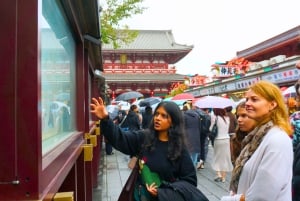 Tokyo : visite à pied du temple et du sanctuaire d'Asakusa avec un guide de la région