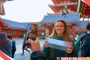 Tokyo : visite à pied du temple et du sanctuaire d'Asakusa avec un guide de la région