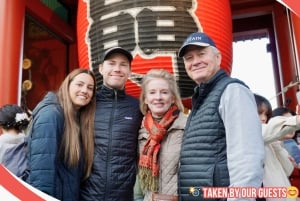 Tokyo : visite à pied du temple et du sanctuaire d'Asakusa avec un guide de la région