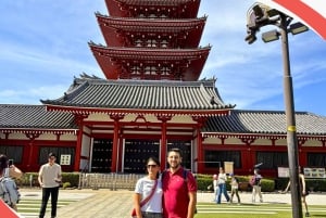 Tokyo : visite à pied du temple et du sanctuaire d'Asakusa avec un guide de la région