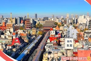 Tokyo : visite à pied du temple et du sanctuaire d'Asakusa avec un guide de la région