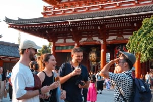 Tokyo : visite à pied d'Asakusa et du plus ancien temple de Tokyo, Senso-ji