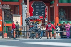 Tokio: wycieczka rikszą po Asakusa