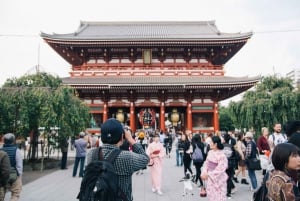 Tokio: zwiedzamy Asakusę, świątynię Sensoji, Skytree i przekąski