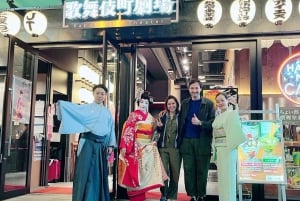 Tokio: Authentieke Japanse Dansshow ticket door professionals