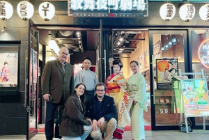 Tokio: Authentieke Japanse Dansshow ticket door professionals