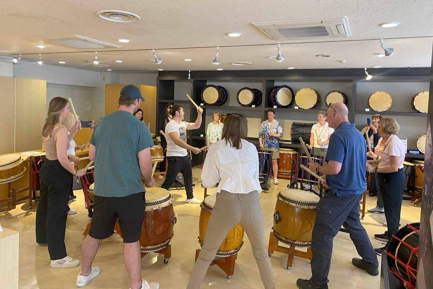 Tokyo : spectacle et atelier de tambours japonais taiko