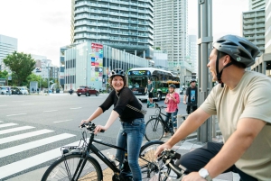 Baia di Tokyo: tour guidato di 3 ore in e-bike con vista notturna al tramonto