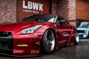 Tokio Drift: GT-R Car Club R35 Liberty Walk Daikoku Treffen