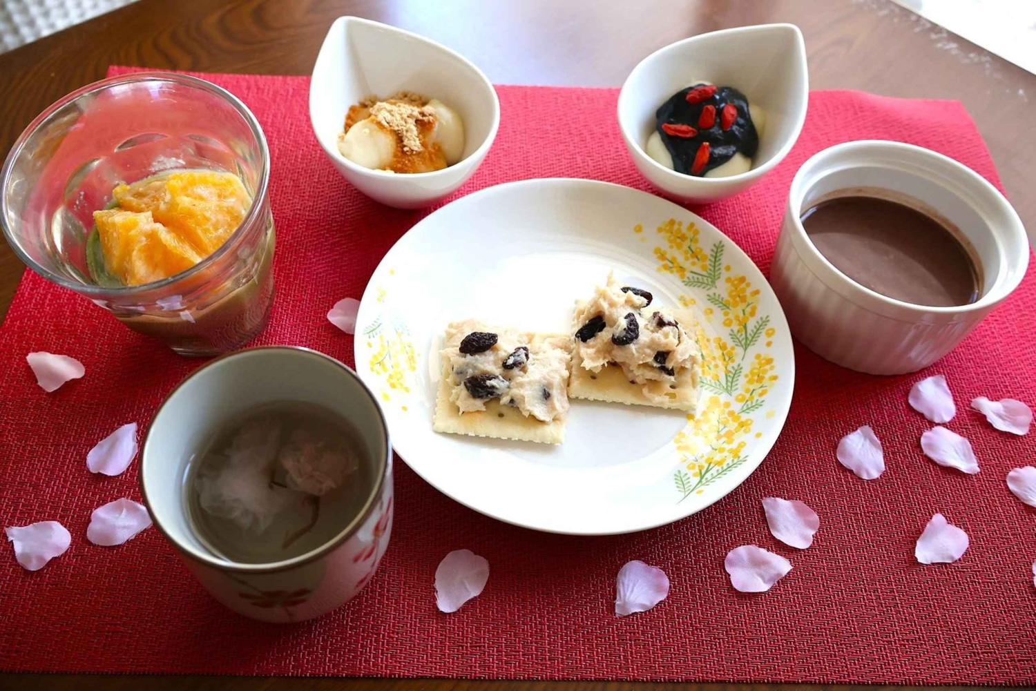 東京：美容野菜デザート教室とハンドマスクの試用会