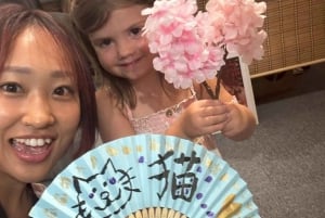 Tokio: Kaligrafia i wykonanie własnego wachlarza w Asakusa