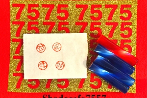 Tokyo: Kalligrafi på kanji-fläkt och rulle med dryck