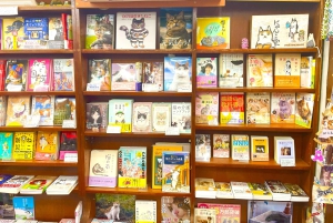 Tokyo: Bokhandel med katt-tema och Shinjuku Cat Lounge kvällstur