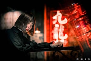 Tokyo: servizio fotografico cinematografico - stile naturale o cyberpunk