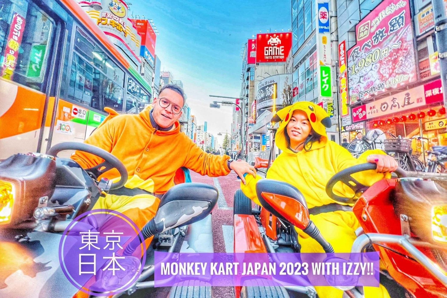 Tokyo: City Go-Karting Tour with Shibuya Crossing and Photos