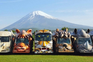 Tokyo: Tilpasset privat dagsudflugt til Mt. Fuji og Safari Park