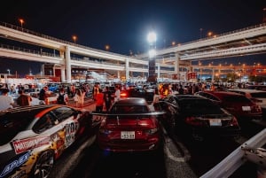 Токио: ночная экскурсия на спортивных автомобилях по месту встречи Daikoku Car Meet