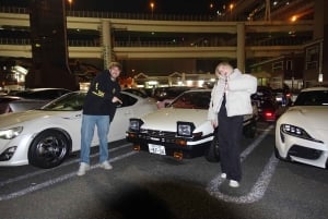 Токио: ночная экскурсия на спортивных автомобилях по месту встречи Daikoku Car Meet