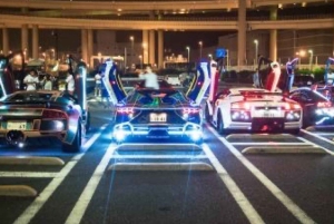 Tokyo : Daikoku Car parking area night Meet & experience JDM