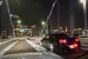 Tokyo : Daikoku Car parking area night Meet & experience JDM