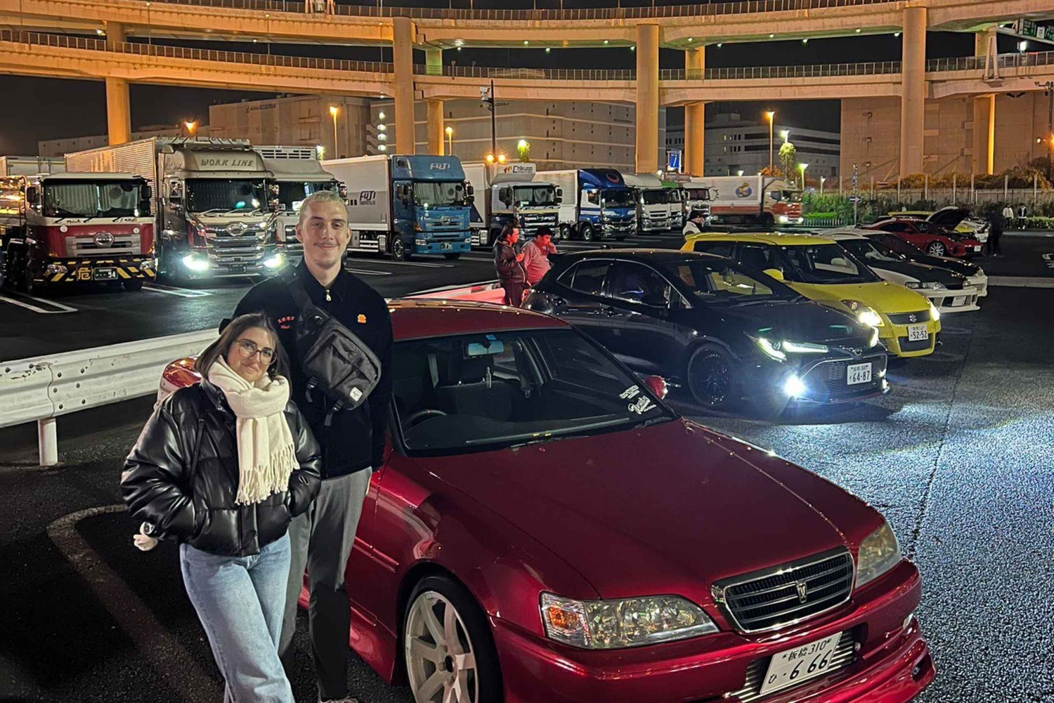 Tokyo: Escursione a Daikoku con auto da drift e pilota ufficiale