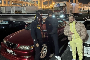Tokyo: Escursione a Daikoku con auto da drift e pilota ufficiale
