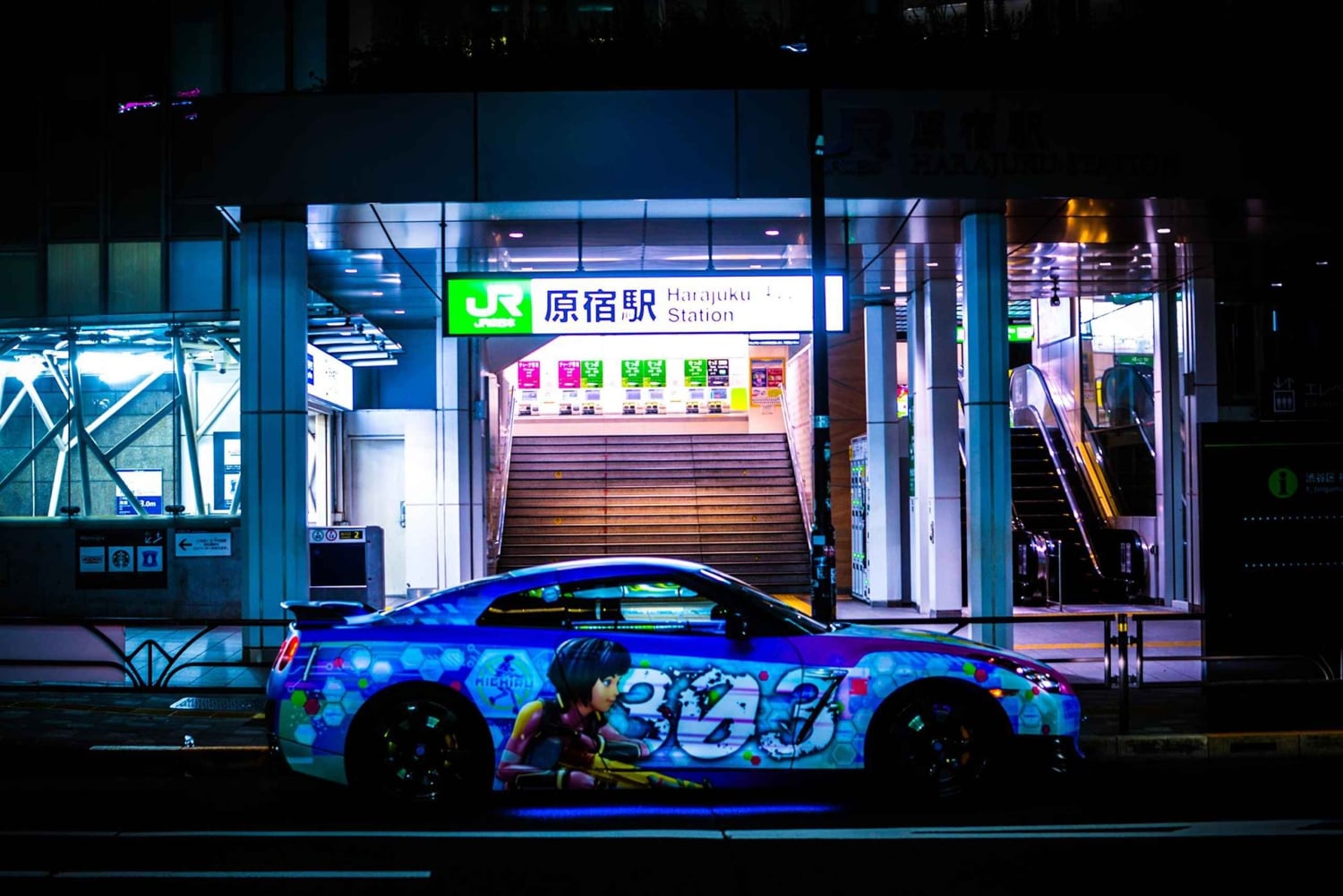 Tokyo : visite guidée des voitures JDM à Daikoku avec une GT-R35 de 600 ch