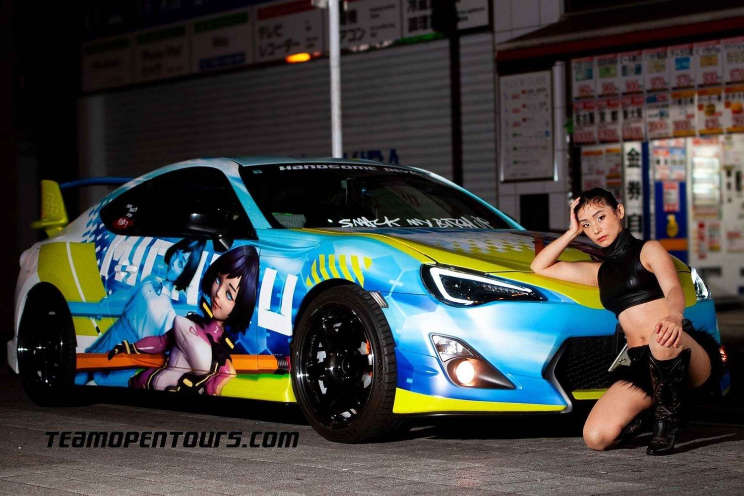 Tokyo : visite guidée des voitures JDM à Daikoku avec une GT-R35 de 600 ch