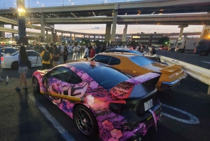 Tokyo : visite guidée des voitures JDM à Daikoku avec une GT-R35 de 600 ch