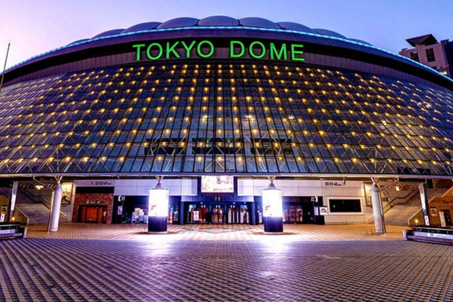 Tokyo Dome: Biljett till Yomiuri Giants basebollmatch med handduk