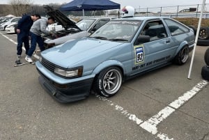 Tokyo Drift Experience Private Mitfahrt bei einem lokalen Autotreffen