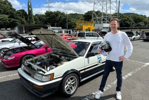 Tokyo Drift Experience Private Mitfahrt bei einem lokalen Autotreffen