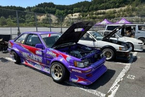 Tokyo Drift Experience Private Mitfahrt bei einem lokalen Autotreffen