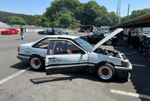 Tokyo Drift Experience Private Mitfahrt bei einem lokalen Autotreffen