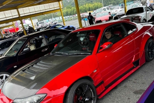 Tokyo Drift Experience Private Mitfahrt bei einem lokalen Autotreffen