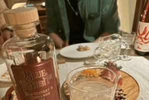 Tokyo: Ebisu Cocktail Bar Tour med drycker och snacks