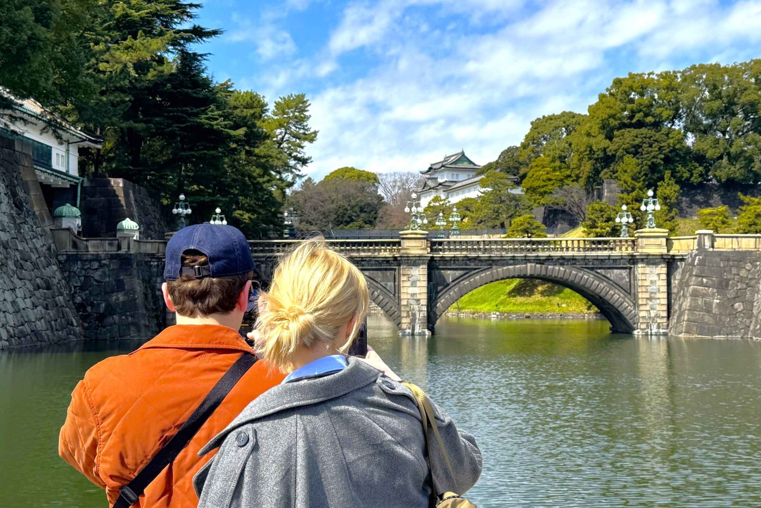 Tokio: zwiedzanie ruin zamku Edo i wschodniego ogrodu pałacu cesarskiego