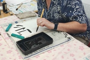 Tokyo Private Family Workshop -Calligraphy, Origami & Yukata