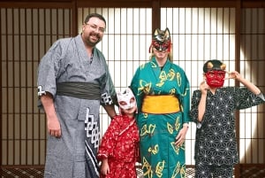 Tokyo Private Family Workshop -Calligraphy, Origami & Yukata