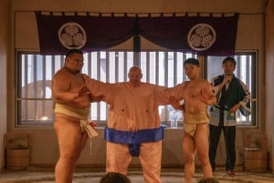 Tokyo: Familjesumo-workshop och live brottningsshow med lunch