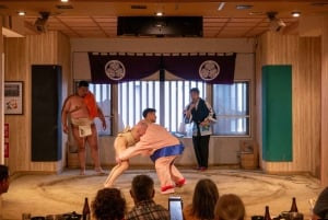 Tokyo: Familjesumo-workshop och live brottningsshow med lunch